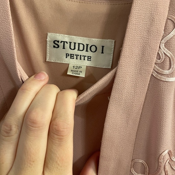 NWT Studio 1 petite 2 piece dress set - Picture 2 of 5